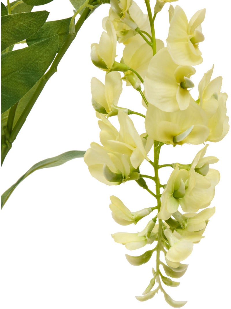 Tige de glycine artificielle h 95 cm phoebe Jaune - Kiabi