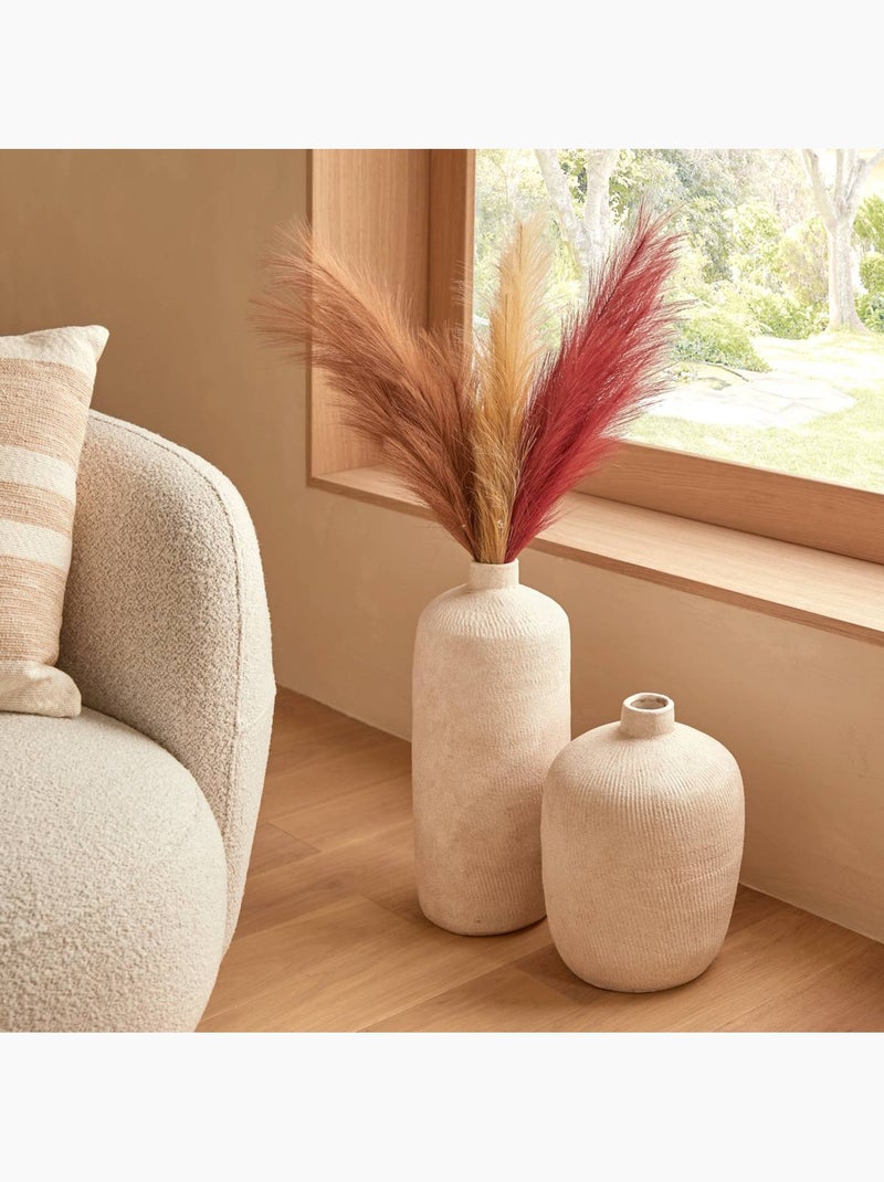 Tige de pampa artificielle avec crochets muraux adna Rouge - Kiabi