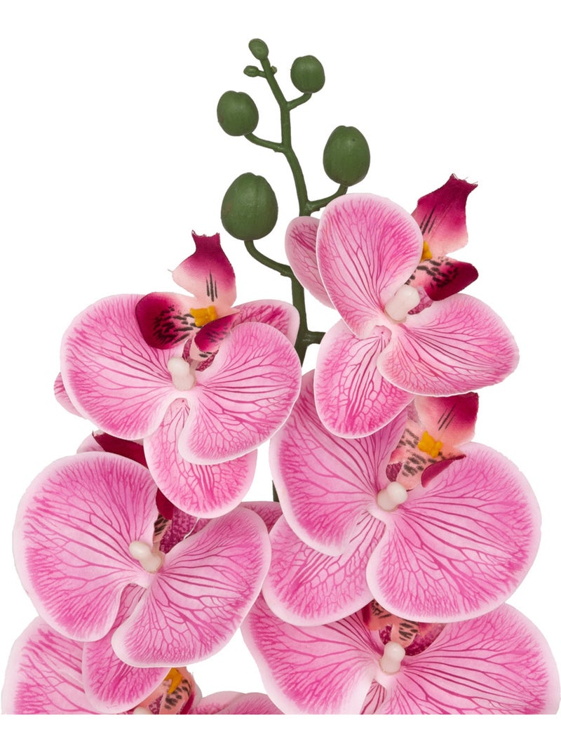 Tige d'orchidée artificielle GISELE Rose - Kiabi