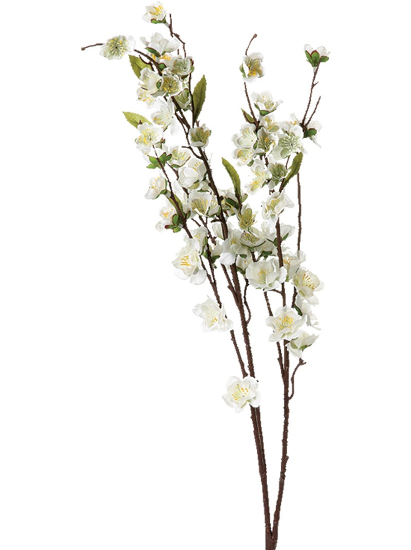 Tige fleur de cerisier artificielle Blanc - Kiabi