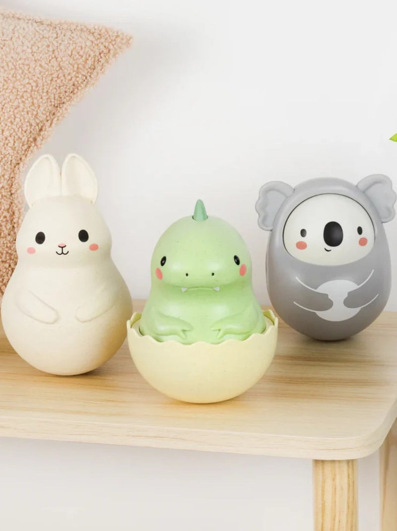 Tiger Tribe - Culbuto Roly poly lapin Blanc - Kiabi