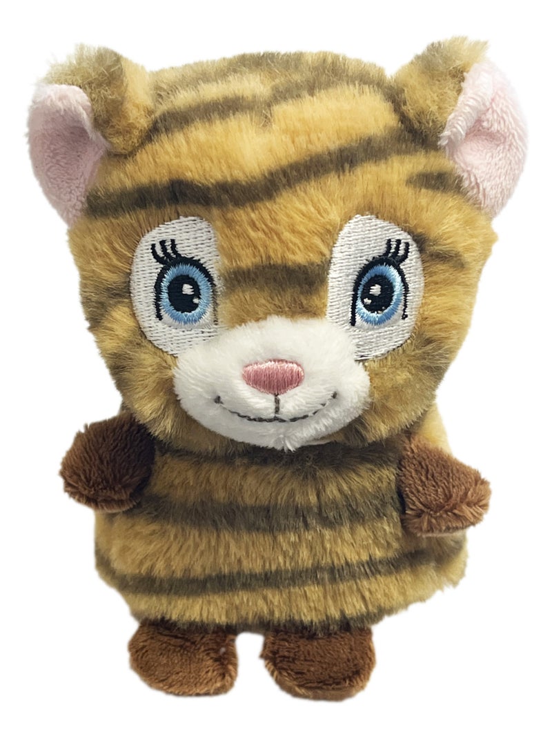 Tigre en peluche eco responsable Beige - Kiabi