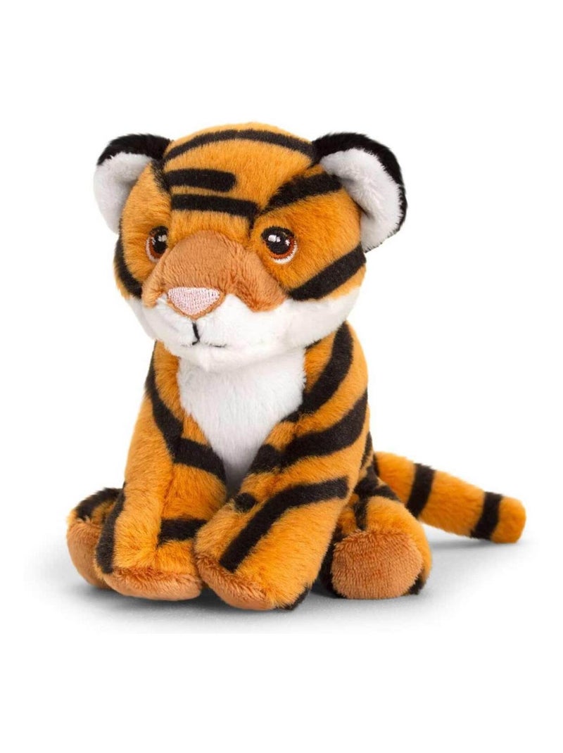 Tigre en peluche eco responsable Marron - Kiabi