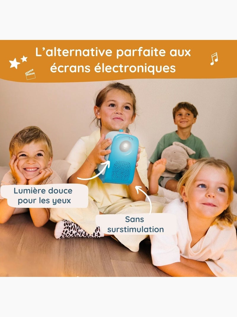 Tikino - vidéoprojecteur tikino des 3-10 ans qui éveille et émerveille Bleu - Kiabi