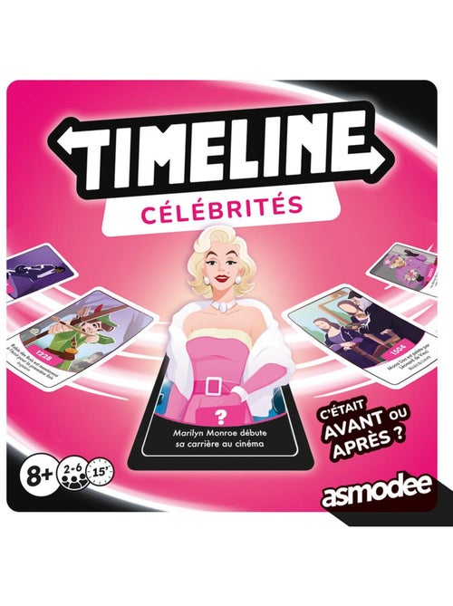 Timeline Celebrites - Jeu de culture generale - Kiabi