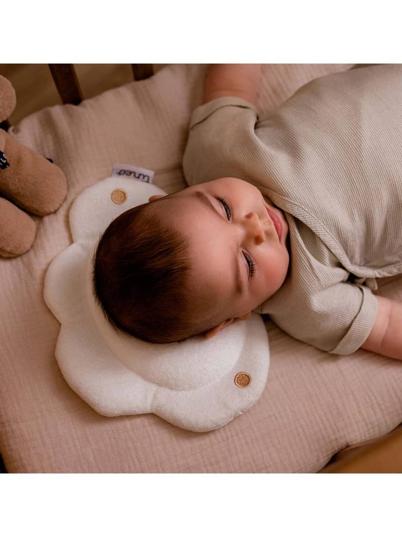 Tinéo - Coussin cale tête bébé Cloudy Blanc - Kiabi