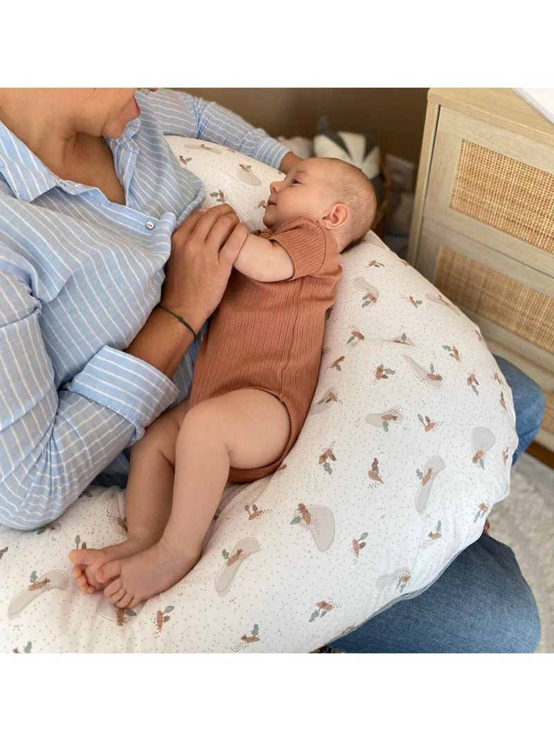 Tinéo - Coussin d'allaitement et de grossesse éponge vert sauge Vert - Kiabi