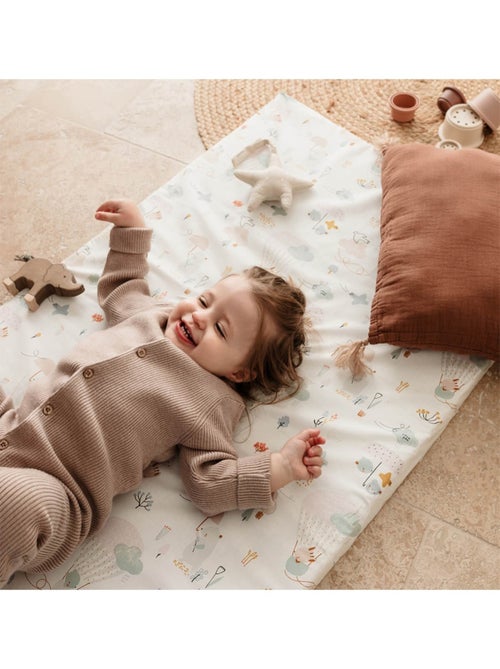 Tinéo - Matelas bébé de voyage 60x120 cm - Balloons - Kiabi