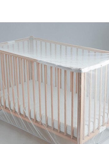 Tinéo - Moustiquaire de lit bébé intégrale avec zip