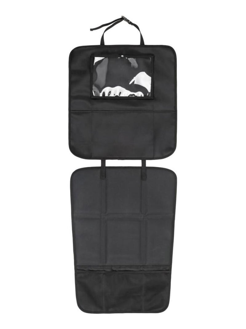 Tinéo - Protection de siège voiture 3 en 1 Noir - Kiabi