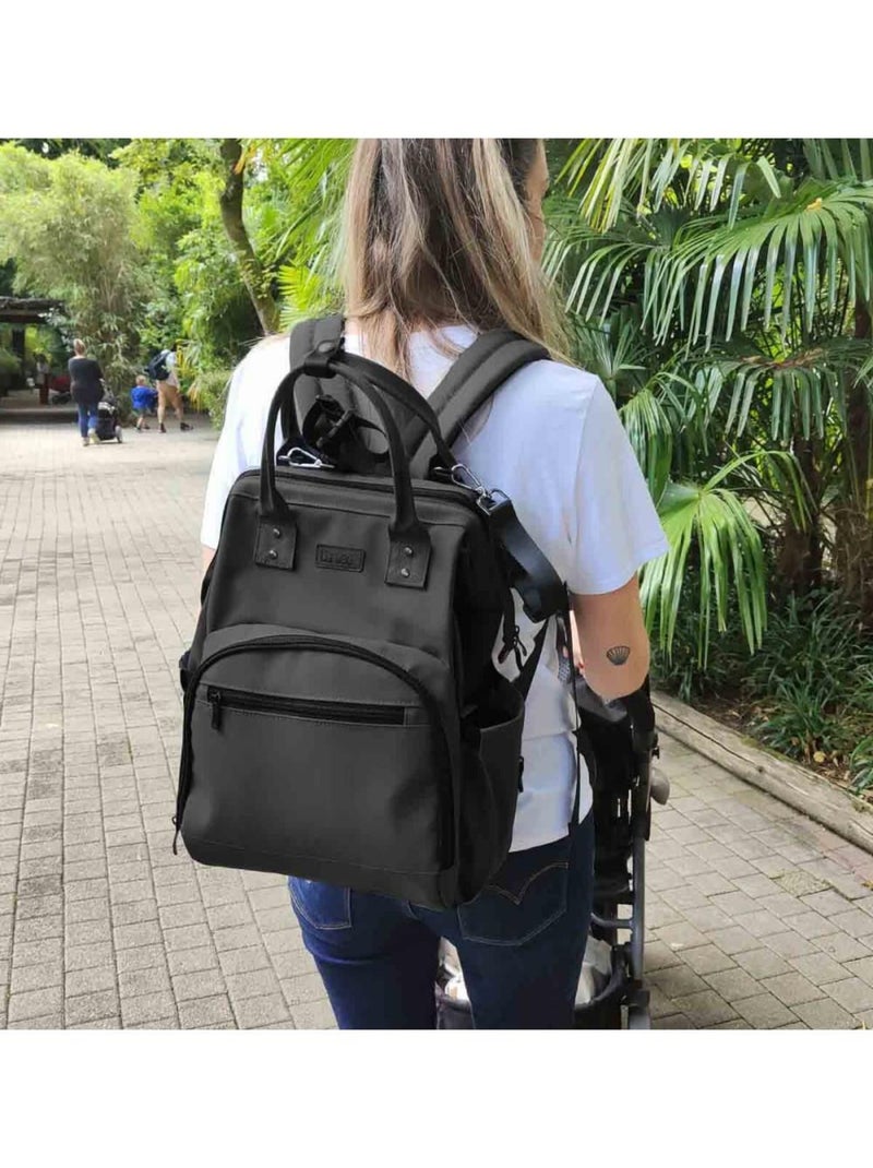 Tinéo - Sac à dos à langer waterproof noir Noir - Kiabi