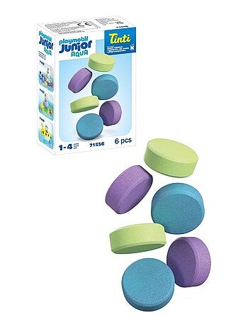 Tinti Lot de 6 recharges de tablettes de bain - Junior 71556 - Dès 12 mois