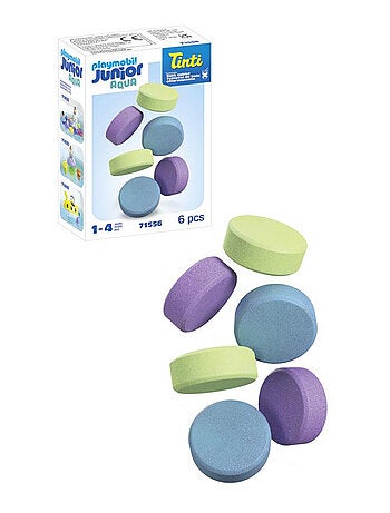 Tinti Lot de 6 recharges de tablettes de bain - Junior 71556 - Dès 12 mois