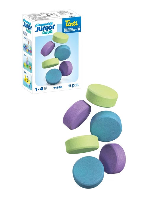 Tinti Lot de 6 recharges de tablettes de bain -   Junior 71556 - Dès 12 mois - Kiabi