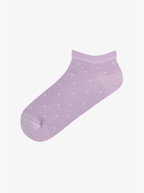 Tiny bloom lot de 2 paires de chaussettes invisibles à petites fleurs penti - Kiabi Tiny bloom lot de 2 paires de chaussettes invisibles à petites fleurs penti - Kiabi