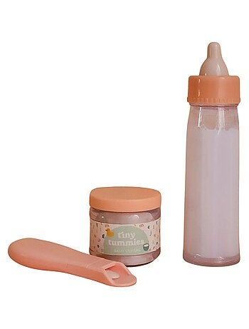 Tiny Harlow - Coffret repas petit pot et biberon magiques pour poupée