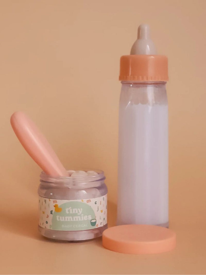 Tiny Harlow - Coffret repas petit pot et biberon magiques pour poupée Blanc - Kiabi