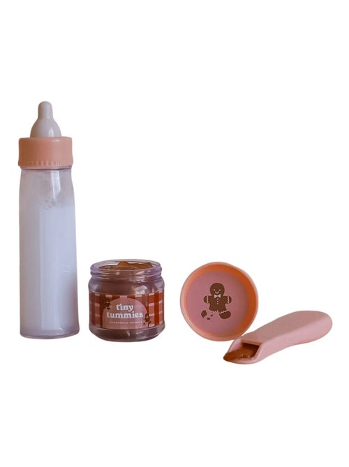 Tiny harlow - coffret repas petit pot et biberon magiques pour poupée - Kiabi