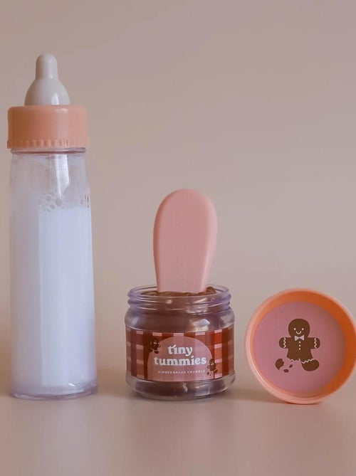 Tiny harlow - coffret repas petit pot et biberon magiques pour poupée - Kiabi