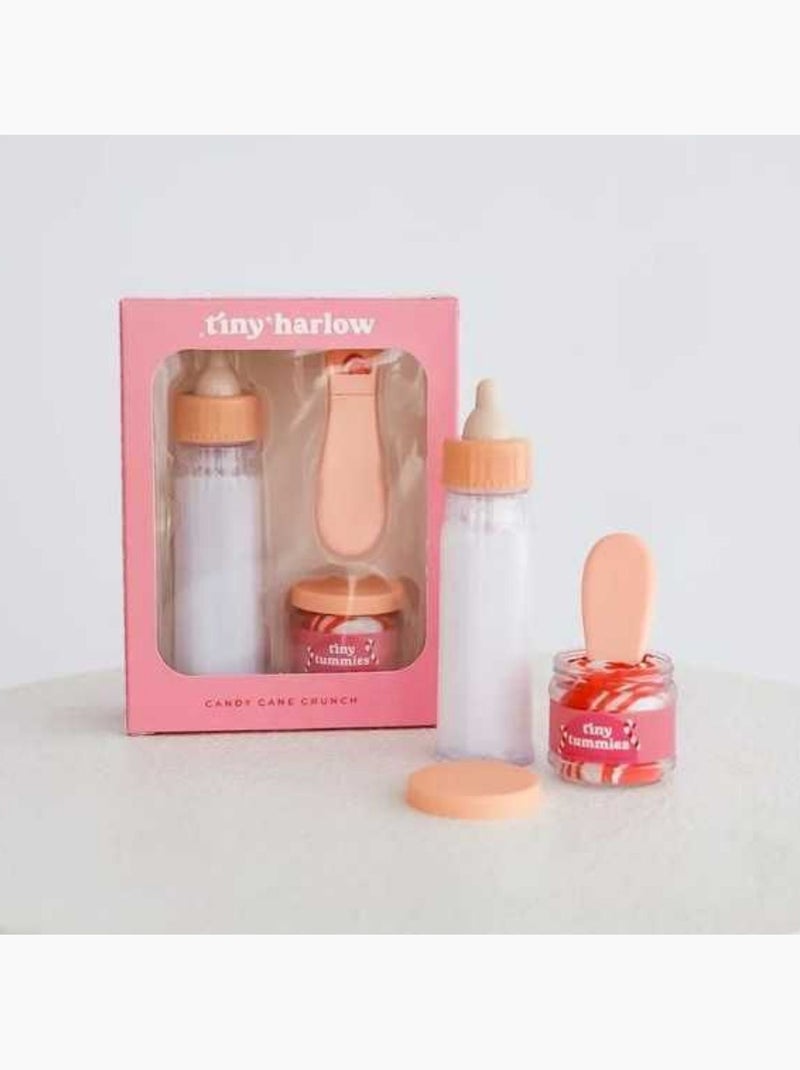 Tiny harlow - coffret repas petit pot et biberon magiques pour poupée Rose - Kiabi
