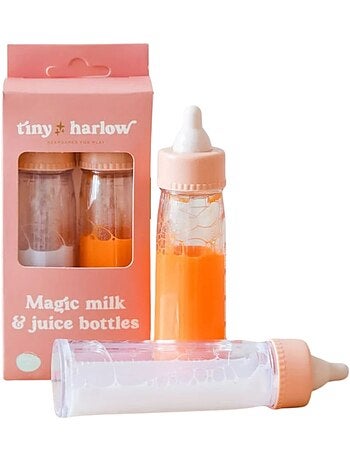 Tiny harlow - duo de biberons magiques pour poupée