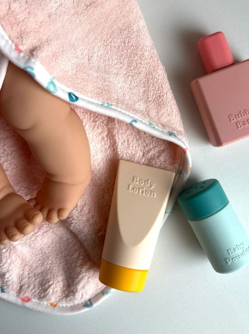 Tiny Harlow - Set de bain pour poupée Rose - Kiabi