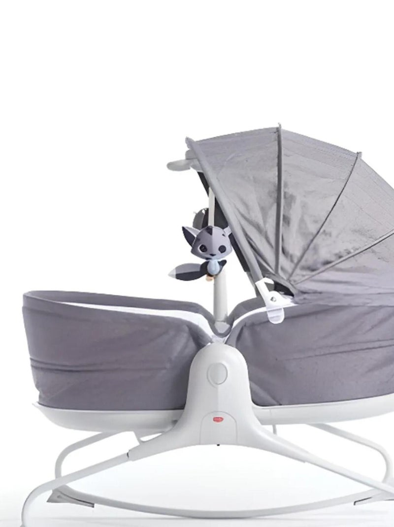 Tiny Love Cozy Rocker , Transat Balancelle, avec Jouet Musical, De la Naissance à 9 kg, Gris Chiné Gris chiné - Kiabi