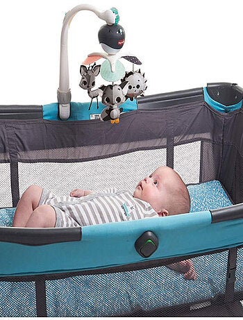 TINY LOVE Mobile de voyage 3 en1 – Magical Tales, dès la naissance, Black & White