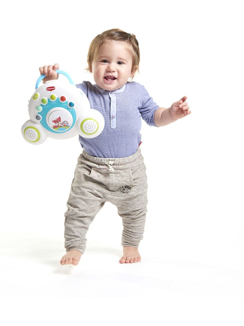 Mobile Schiaccianoci Unsere Sandmann – Peluche Morbido Con Nuvola – Blu/Giallo/Bianco – Gioco Per Bambini