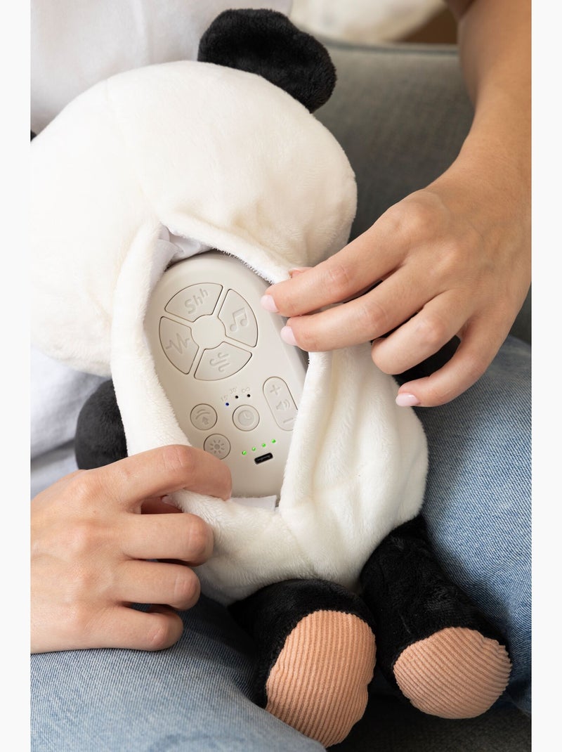 Tiny Love Peluche veilleuse Snuggly Buddy Panda Blanc Noir - Kiabi
