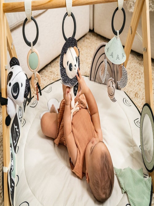 TINY LOVE Tapis d’éveil avec arches en bois Gymini Luxe - Kiabi TINY LOVE Tapis d’éveil avec arches en bois Gymini Luxe - Kiabi