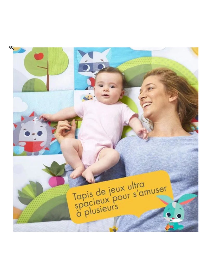 TINY LOVE Tapis d'éveil super Meadow Days, 150 x 100 cm Blanc - Kiabi