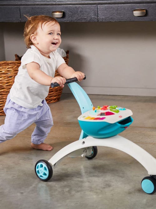 TINY LOVE Tiny Rider 5 en 1, Trotteur et Porteur, Chariot de Marche, Bleu - Kiabi