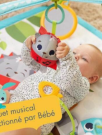 Tiny LoveTapis d'Eveil Bébé Musical avec Arches Ajustables dès la Naissance