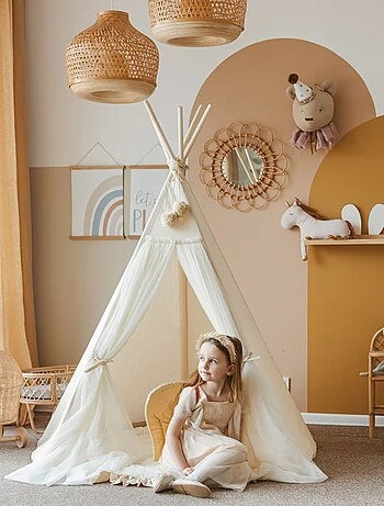 Tipi d'intérieur Fairy rose