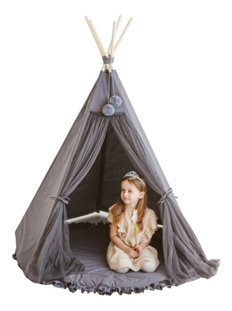 Tipi d'intérieur Fairy gris Gris - Kiabi