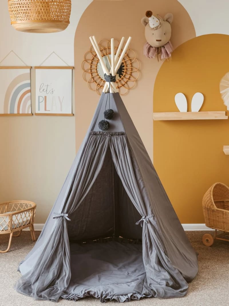 Tipi d'intérieur Fairy gris Gris - Kiabi