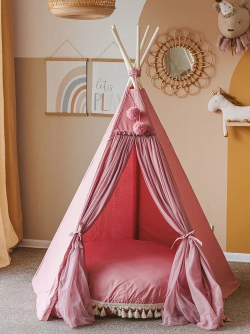 Tipi d'intérieur Fairy rose - Kiabi