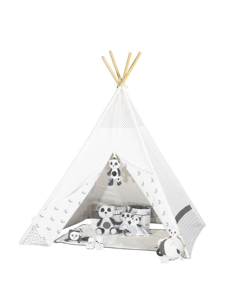 Tipi en toile en coton - SAUTHON Blanc - Kiabi