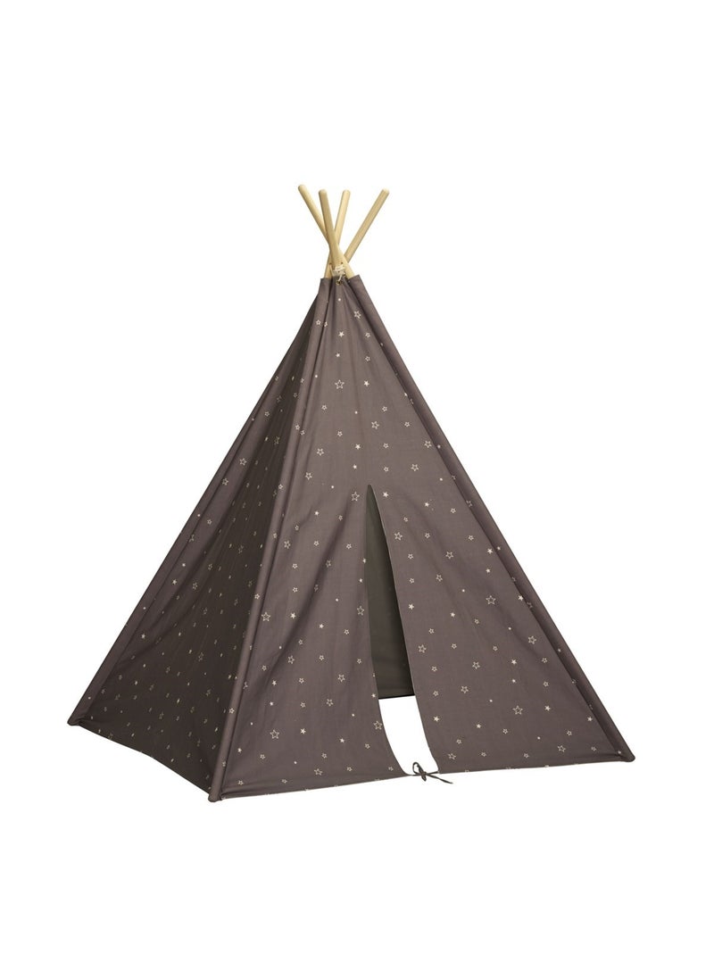 Tipi en toile en coton - SAUTHON Gris - Kiabi