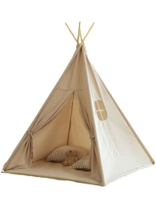 Tipi enfant avec tapis avec guirlandes - Kiabi