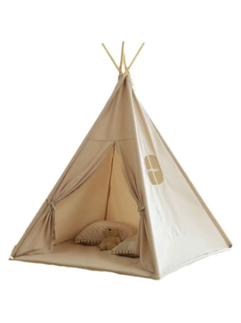 Tipi enfant avec tapis avec guirlandes N/A - Kiabi
