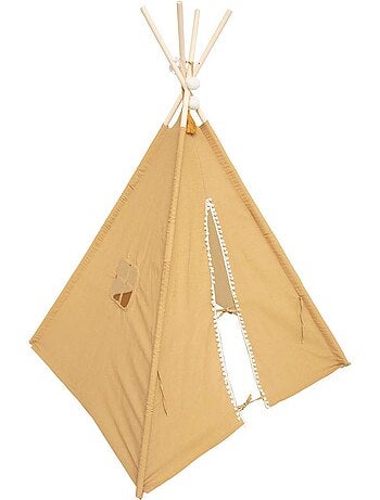 Tipi enfant en bois de peuplier avec sac de rangement wapi