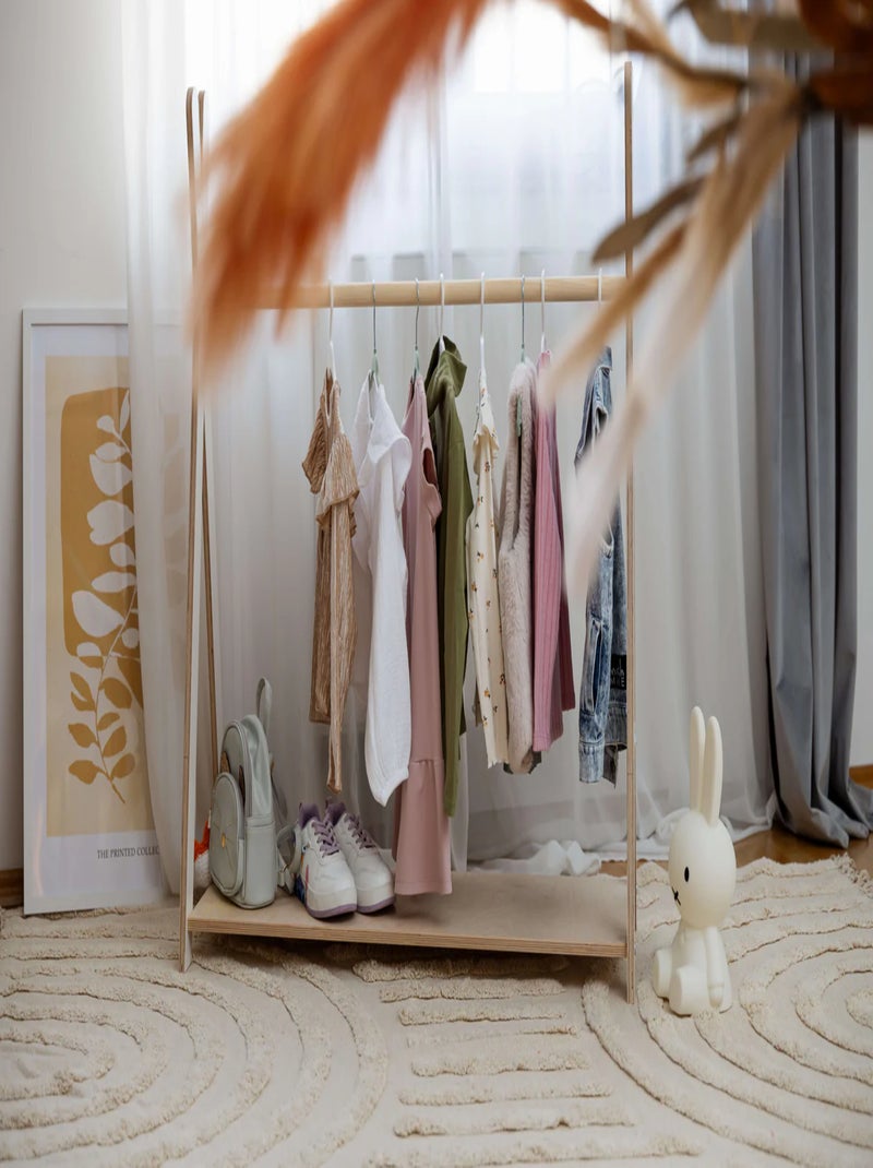 Tipi Hanger - Portant à vêtements enfant Blanc - Kiabi