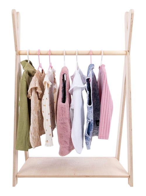 Tipi Hanger Cintre pour vêtements Naturel Petit - Kiabi