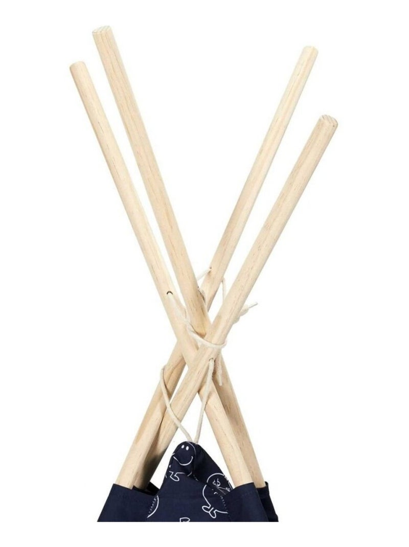 Tipi Monsieur Heureux Bleu - Kiabi