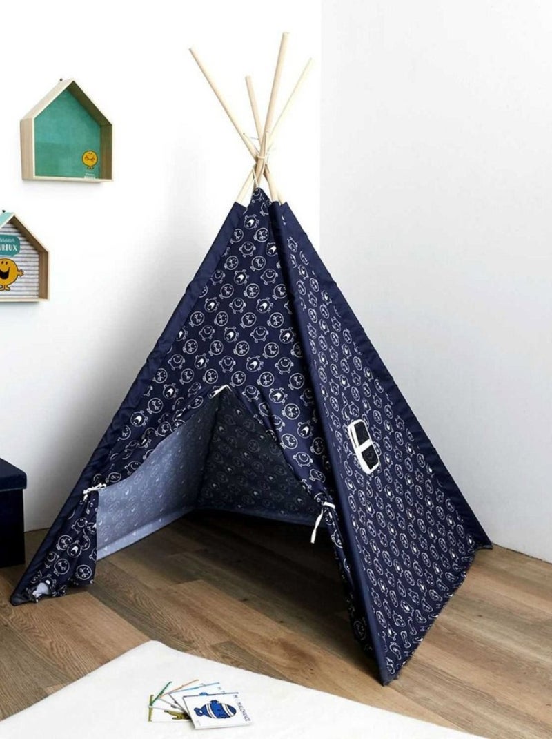 Tipi Monsieur Heureux Bleu - Kiabi