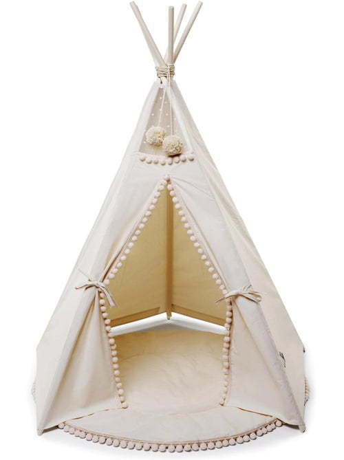 Tipi originale avec pompons - Kiabi