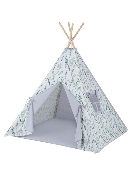 Tipi tente enfant avec tapis, Eucalyptus SEVIRA KIDS - Kiabi