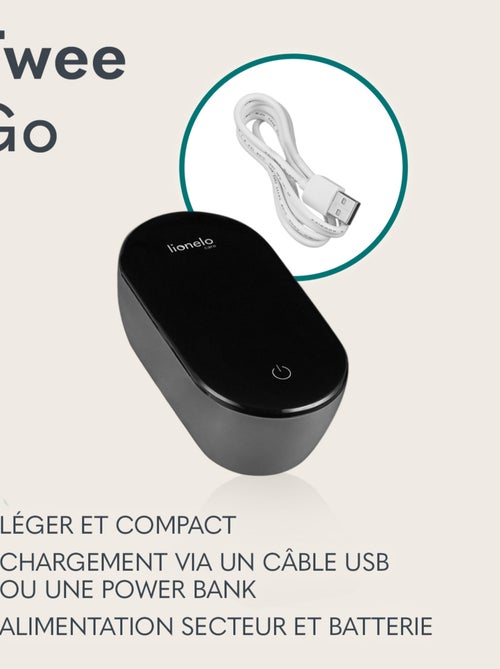 Tire-lait biphasé double LIONELO Twee Go - Affichage lisible - Accessoires inclus - Kiabi